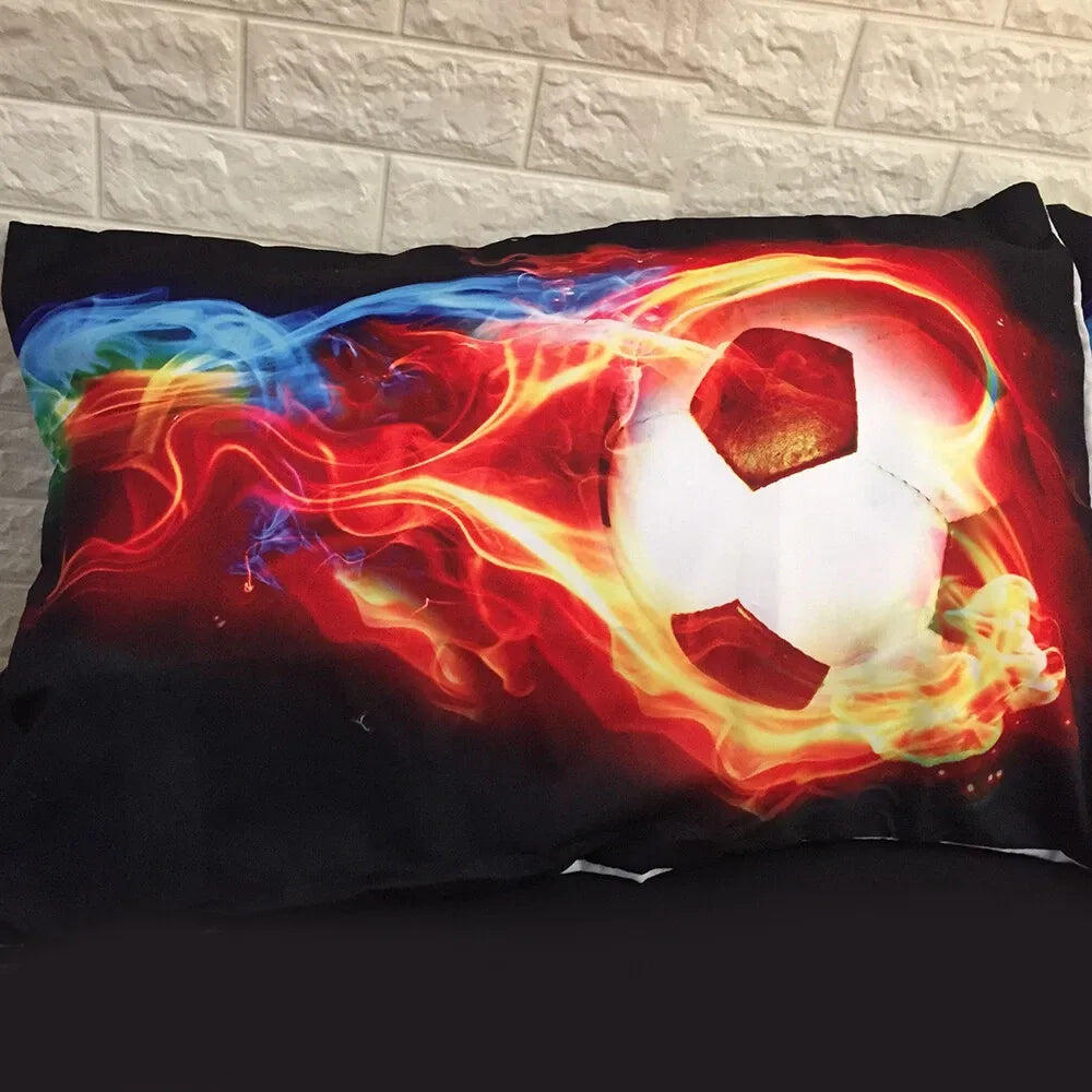 Basketball Solenne Leaf Quilt / Doona / Duvet Cover set