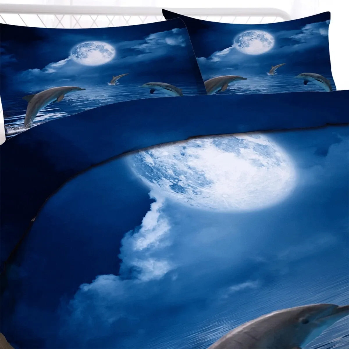 Blue Montreux Elegance Quilt / Doona / Duvet Cover set