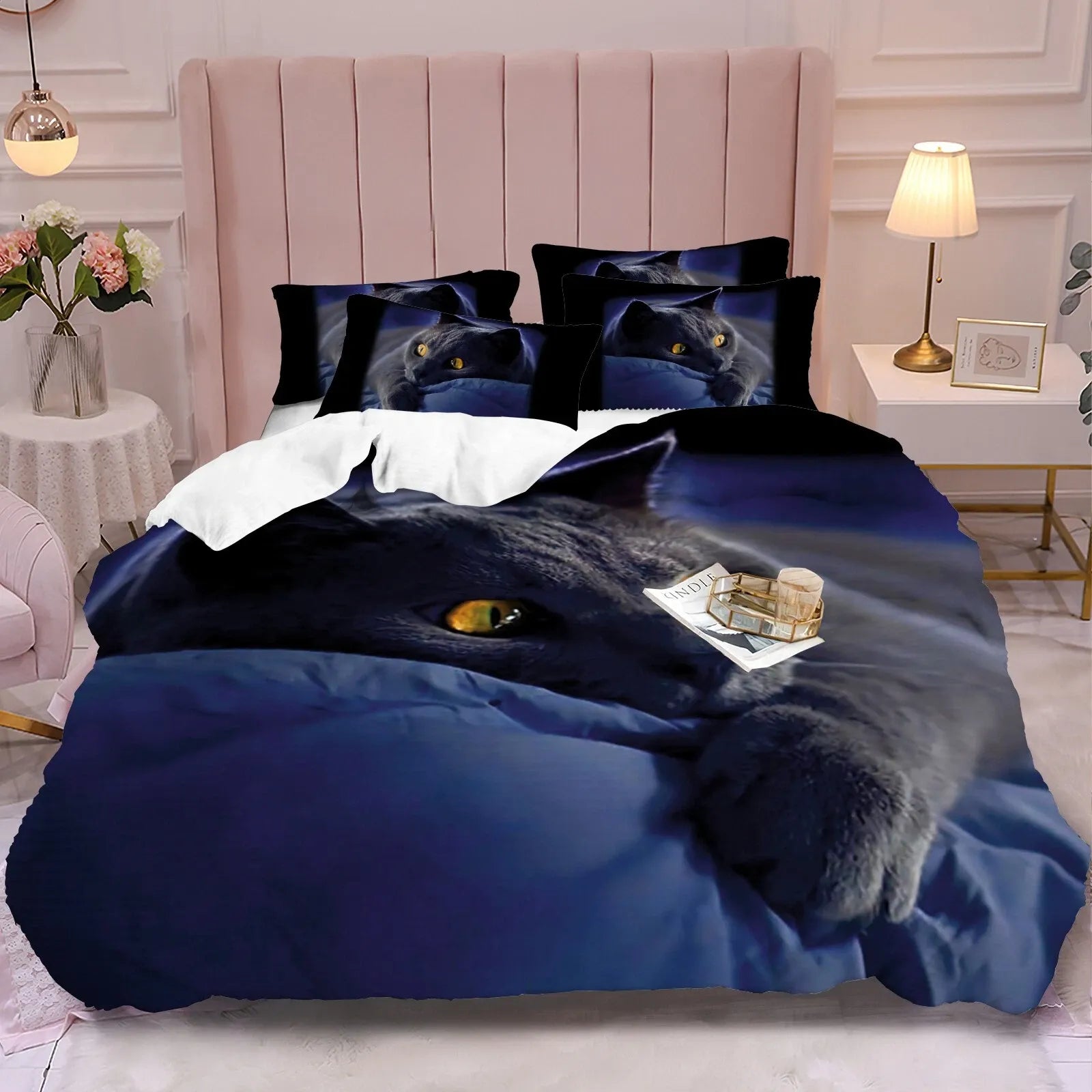 Cat Etoile Charm Quilt / Doona / Duvet Cover set