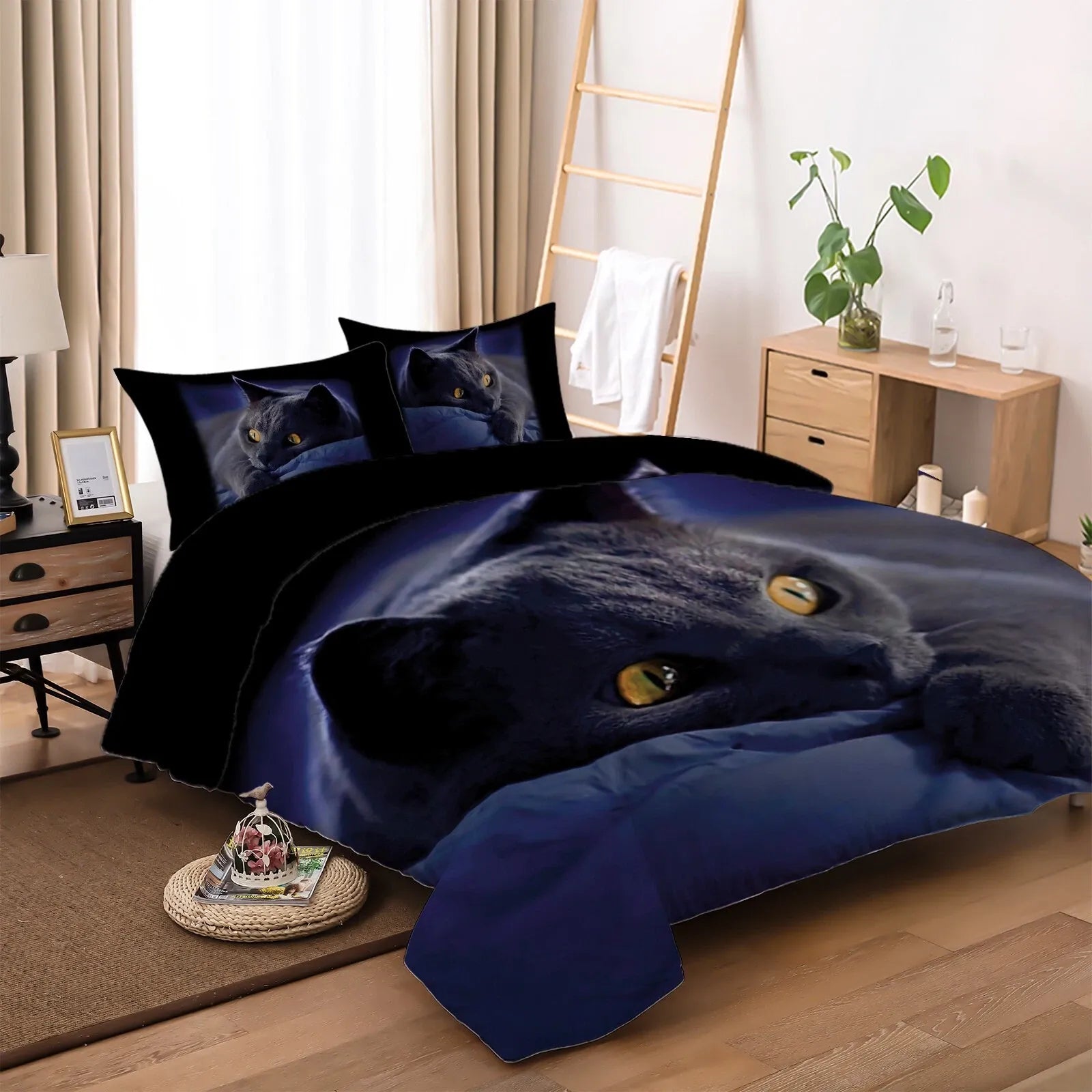 Cat Etoile Charm Quilt / Doona / Duvet Cover set