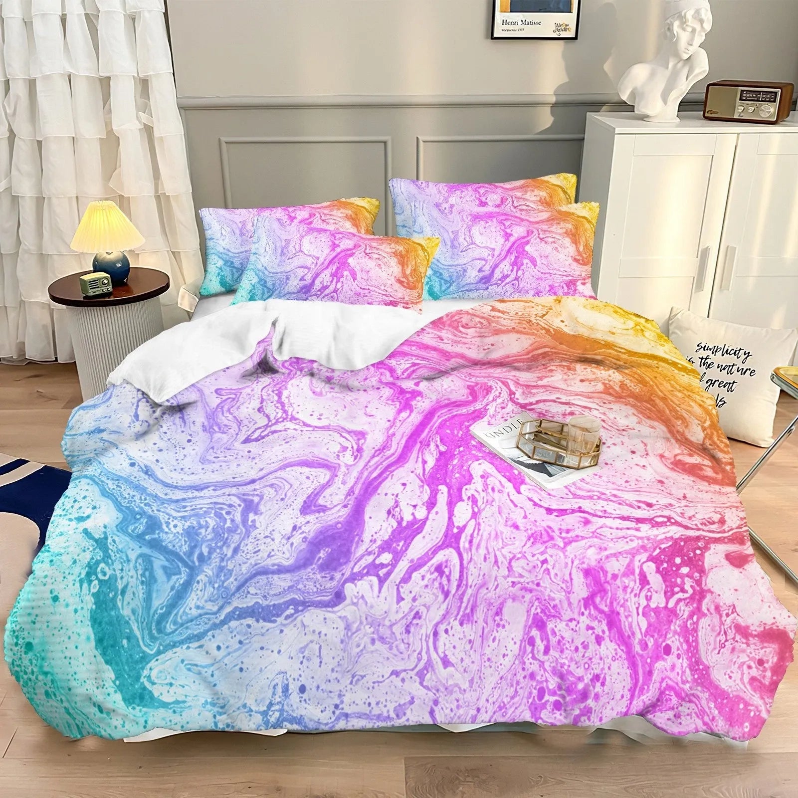 Luxe Verona Charm Quilt / Doona / Duvet Cover set