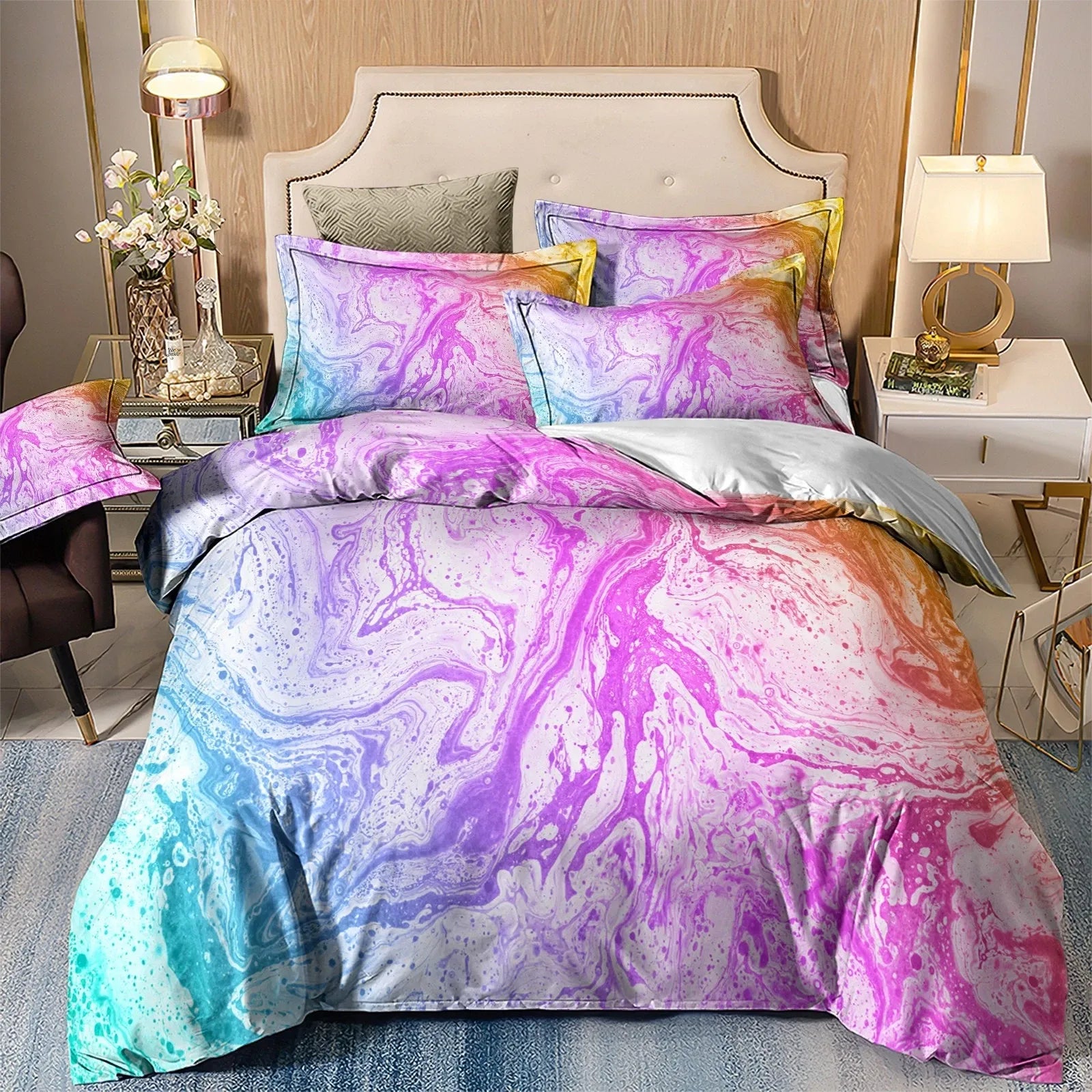 Luxe Verona Charm Quilt / Doona / Duvet Cover set