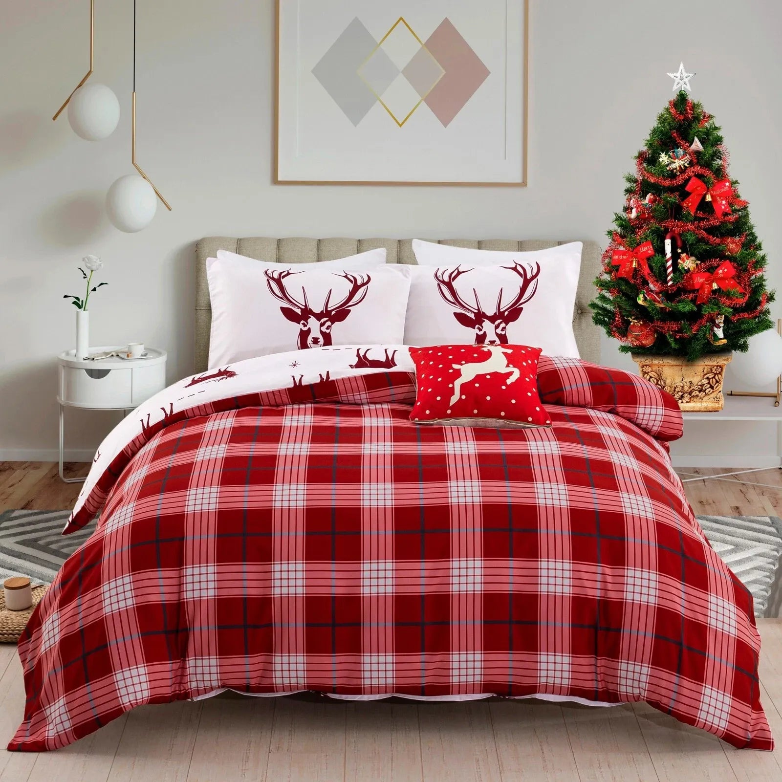 Christmas Venetian Serenity Quilt / Doona / Duvet Cover set