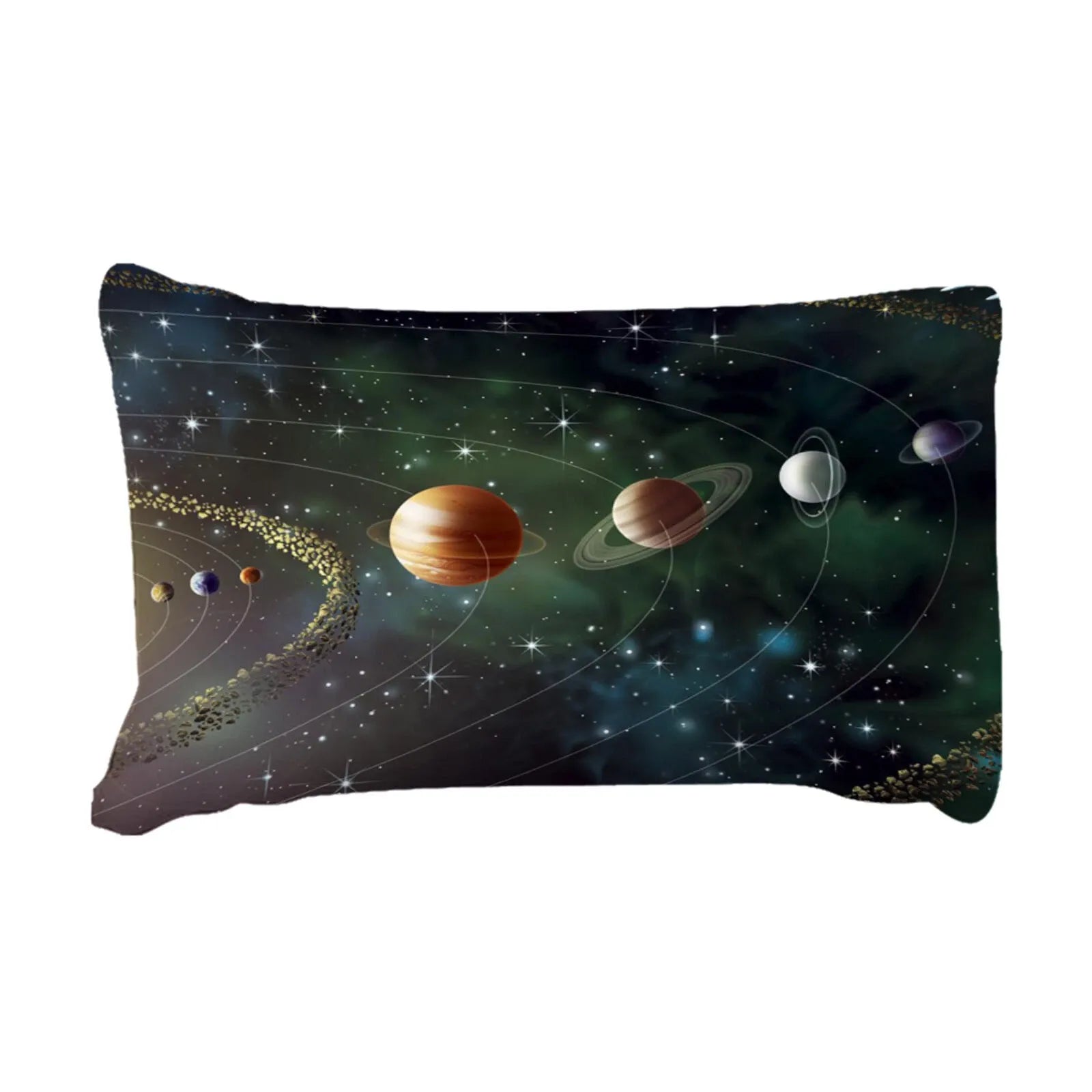 Galaxy Orbit Planets Quilt / Doona / Duvet Cover set