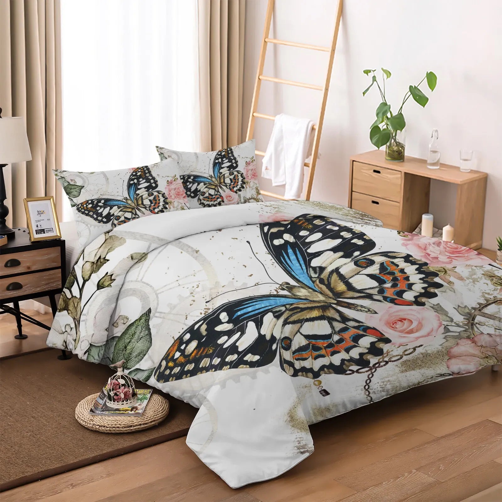 Butterfly Florence Atelier Quilt / Doona / Duvet Cover set