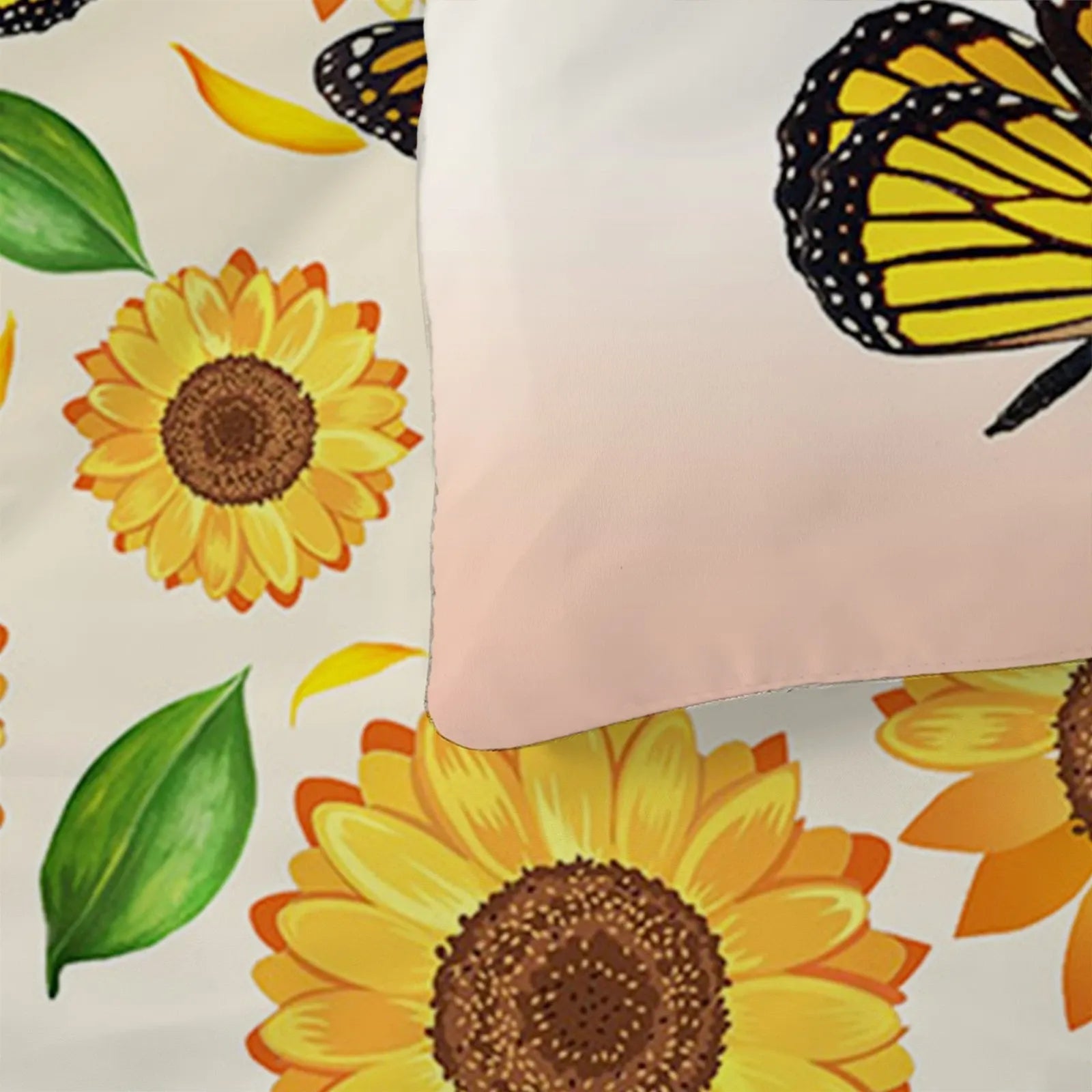 Sunflower Valencia Botanical Quilt / Doona / Duvet Cover set