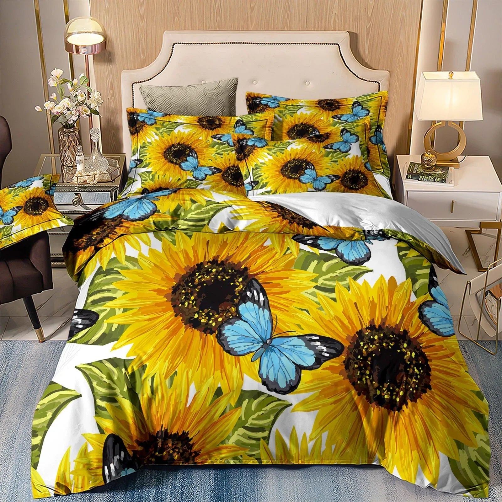 Bohemian Madeira Heritage Quilt / Doona / Duvet Cover set