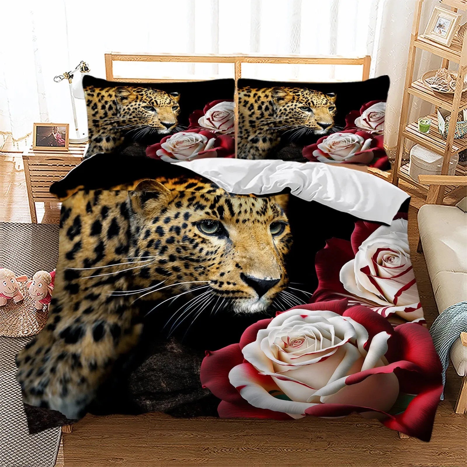 Animal Bloom Belgravia Elegance Quilt / Doona / Duvet Cover set