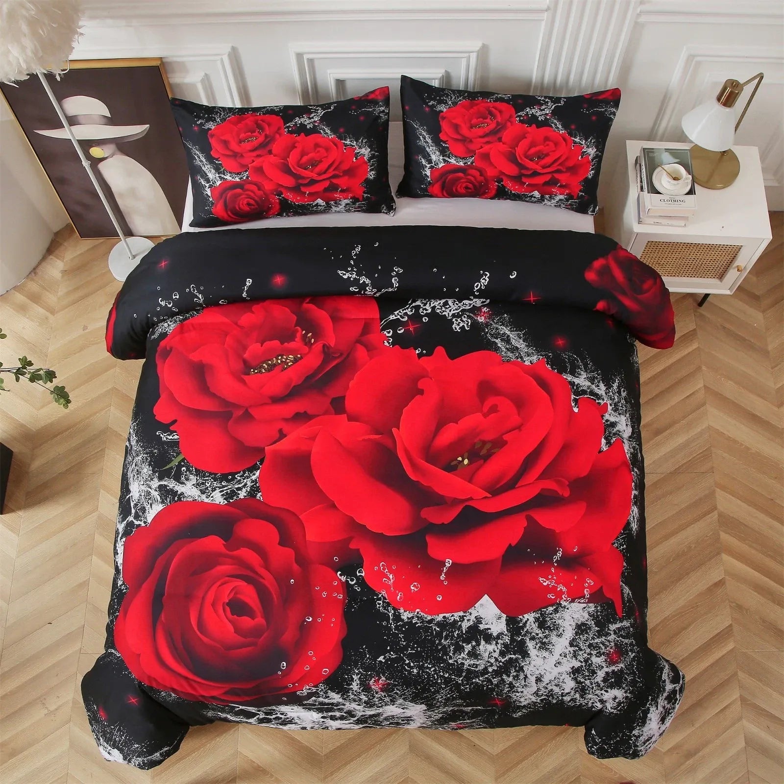 Rose Valencia Atelier Quilt / Doona / Duvet Cover set