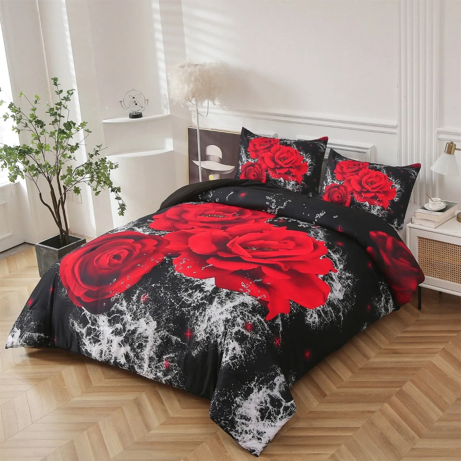 Rose Valencia Atelier Quilt / Doona / Duvet Cover set