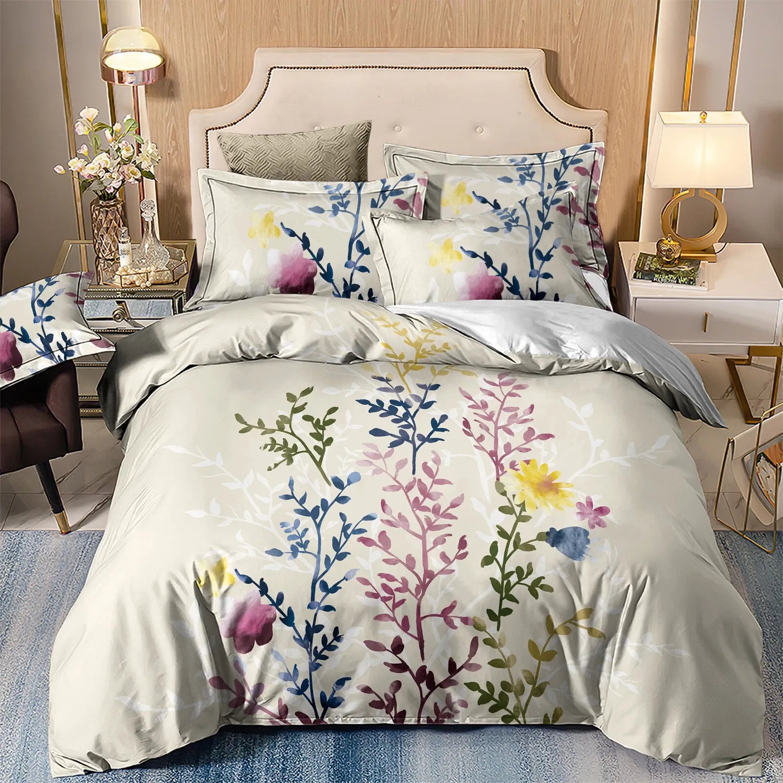 Leaf Camille Heritage Quilt / Doona / Duvet Cover set