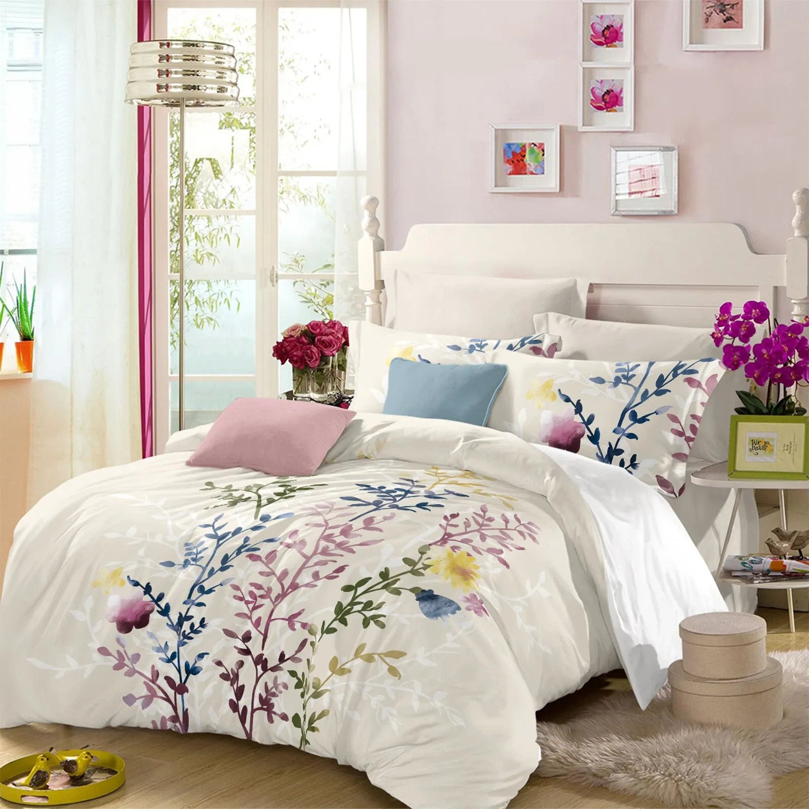 Leaf Camille Heritage Quilt / Doona / Duvet Cover set