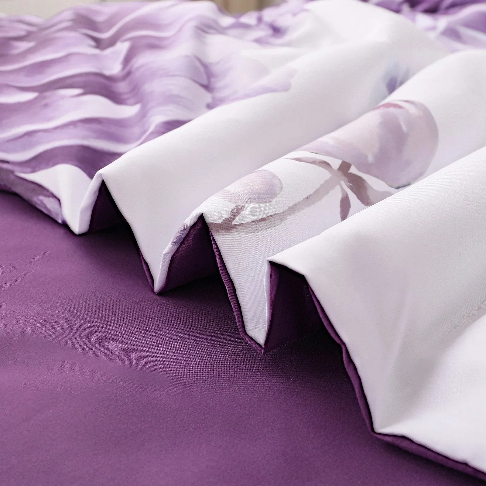 Purple Bloom Rosaline Eden Quilt / Doona / Duvet Cover set