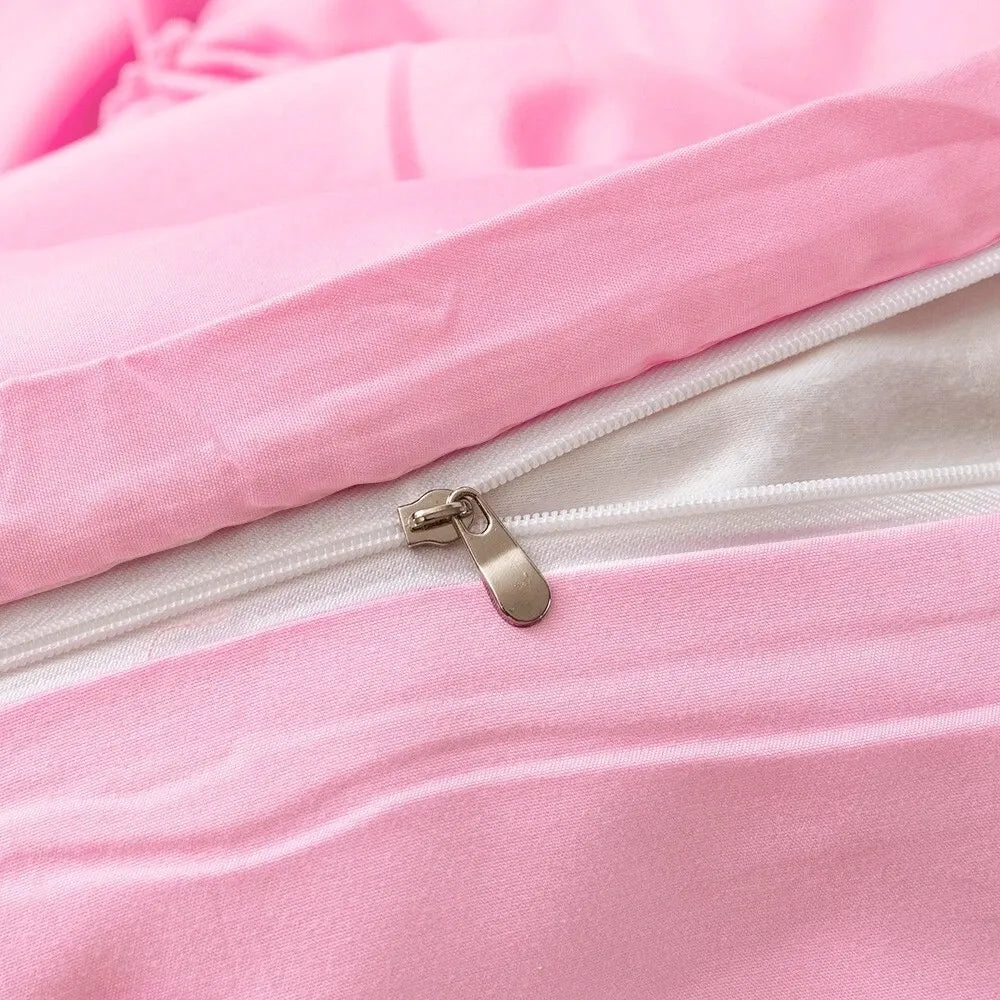 Pink Lumiere Marigold Quilt / Doona / Duvet Cover set
