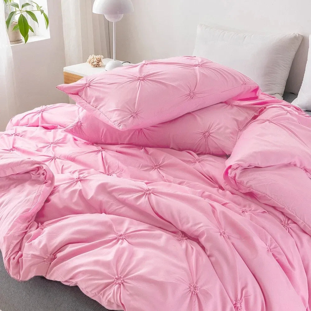 Pink Lumiere Marigold Quilt / Doona / Duvet Cover set