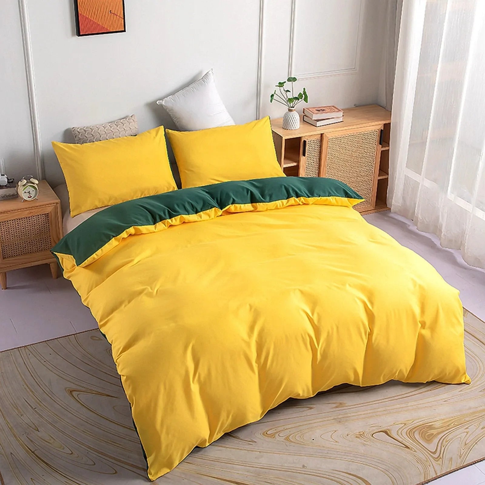 Cyan Lorette Paisley Quilt / Doona / Duvet Cover set