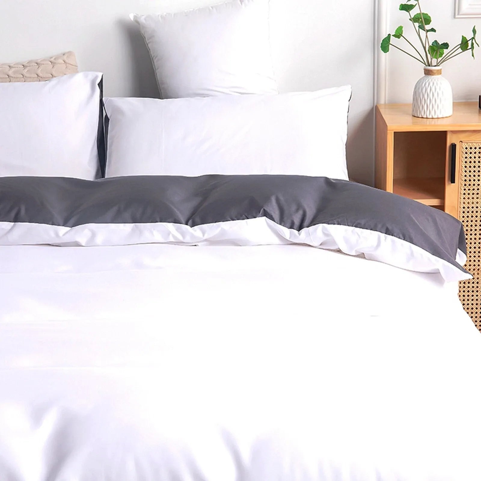 Stripe Bijou Willow Quilt / Doona / Duvet Cover set