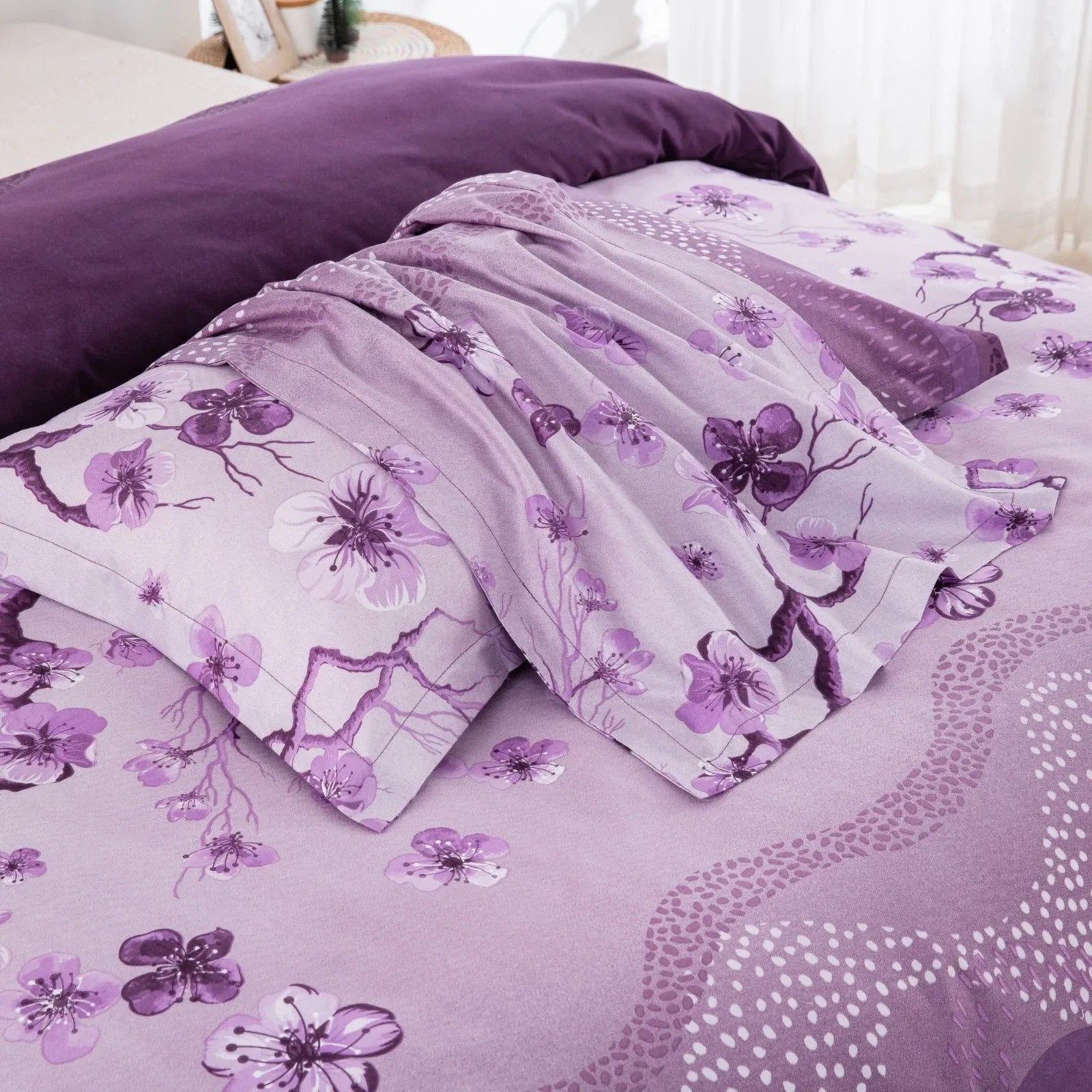 Stripe Chantilly Eden Quilt / Doona / Duvet Cover set