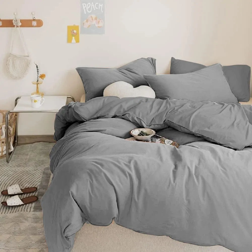 2000TC Bloom Lorette Willow Quilt / Doona / Duvet Cover set