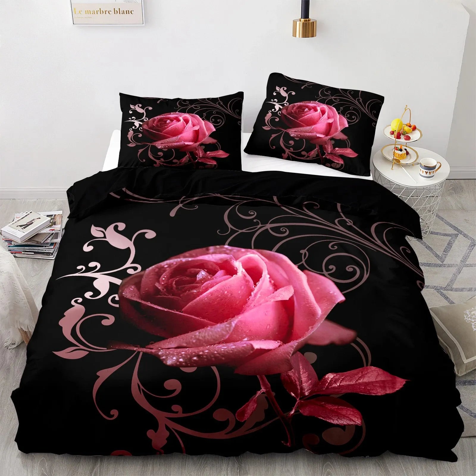 Bohemian Arabelle Botanical Quilt / Doona / Duvet Cover set