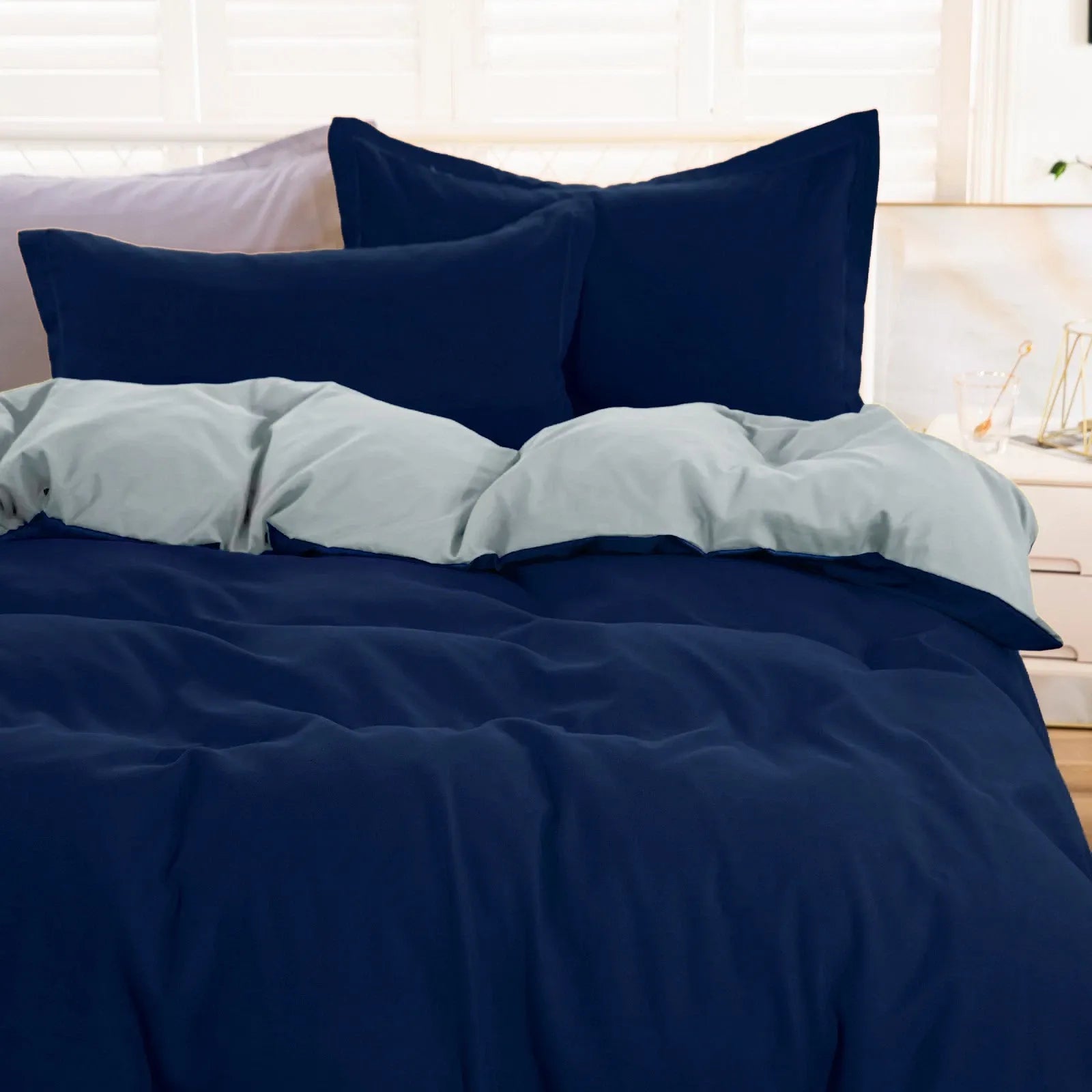 Stripe Mireille Elegance Quilt / Doona / Duvet Cover set