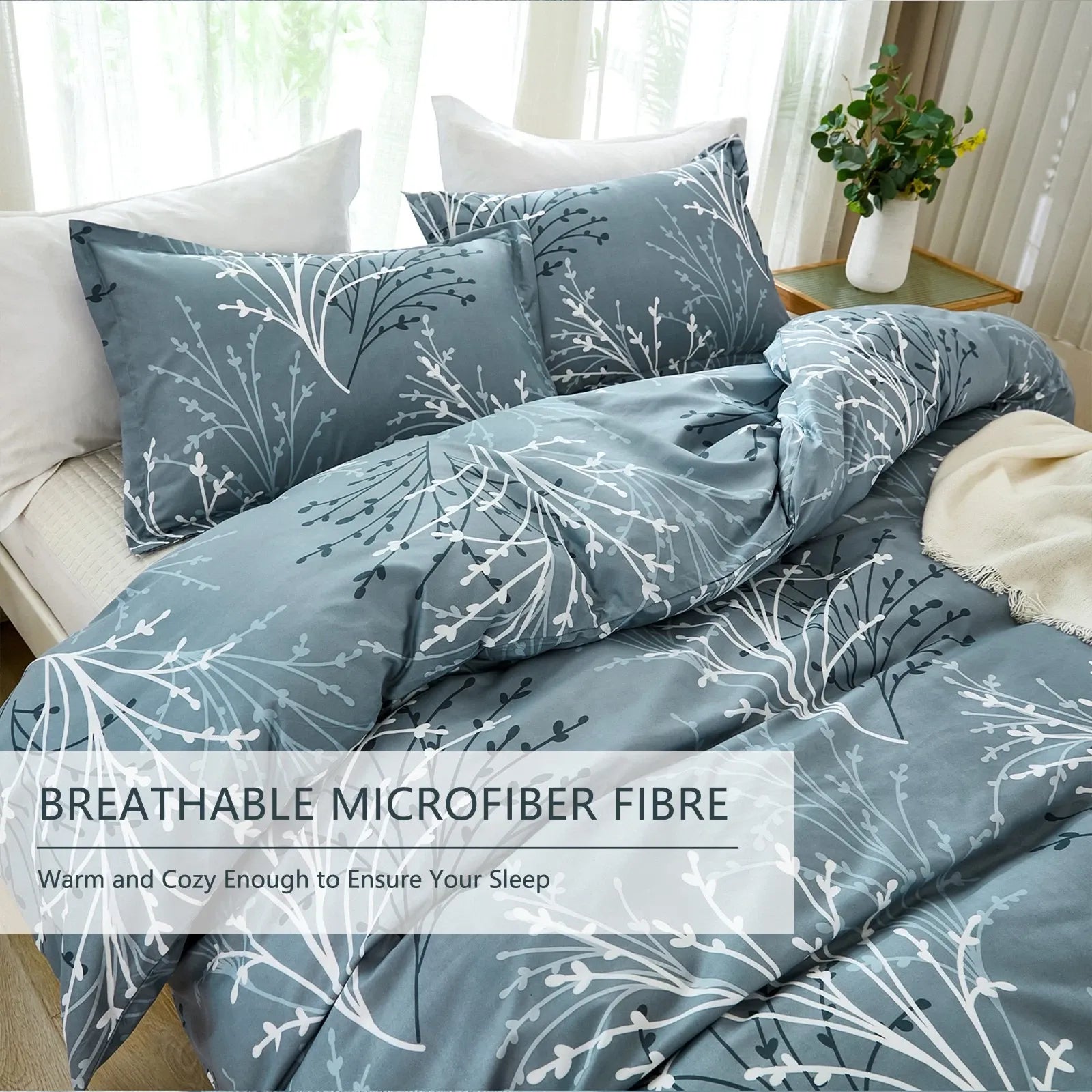 Bloom Sylvie Charm Quilt / Doona / Duvet Cover set