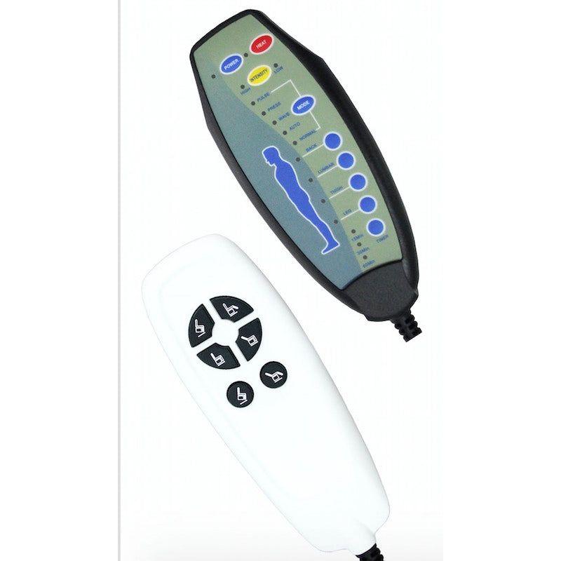 Recliner Lift Heat Massage Armchair Sofa Leather 2 Motor Chair Black