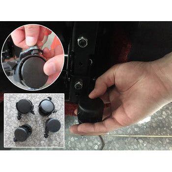 Recliner Lift Heat Massage Armchair Sofa Leather 2 Motor Chair Brown