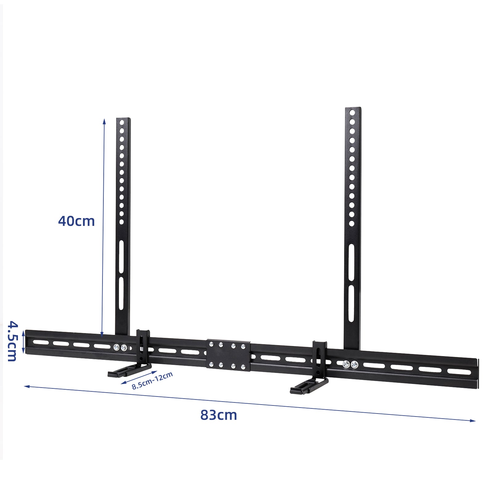 Universal Adjustable TV Soundbar Bracket Soundbar Mount Holder Wall 2Way Install