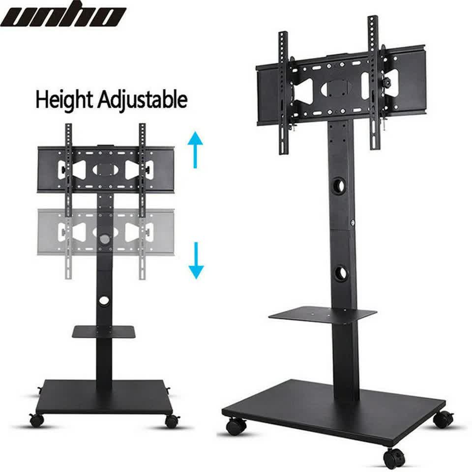 Home Theatre/ School Display Stand Mobile Tv Trolley Floor Stand Bracket 32-70"