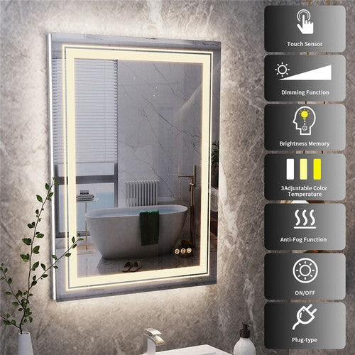 Modern Luxury: LED Mirror with Defogger