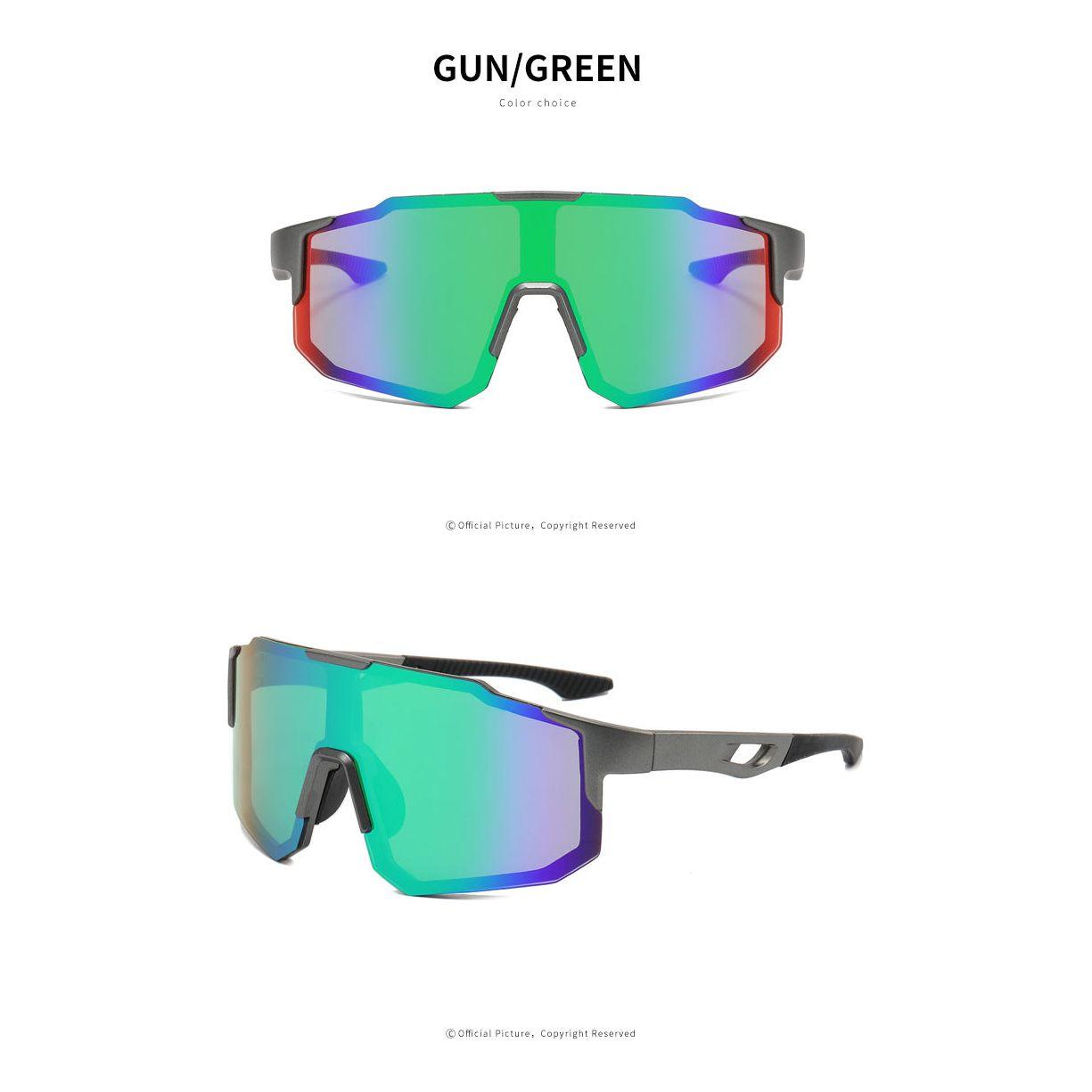 New sports sunglasses men's and women's cycling sunglasses dazzling sunglasses