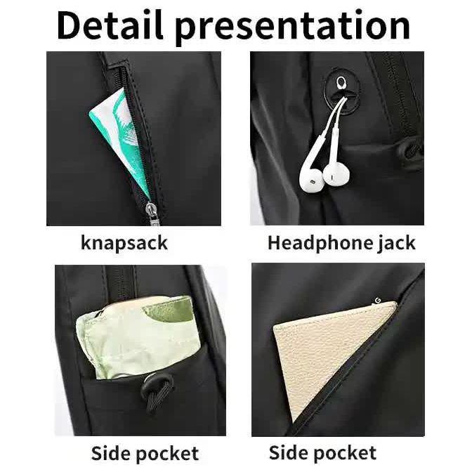 Multifunctional Crossbody Chest Bag | Stylish and Practical Shoulder Backpack for Everyday Use