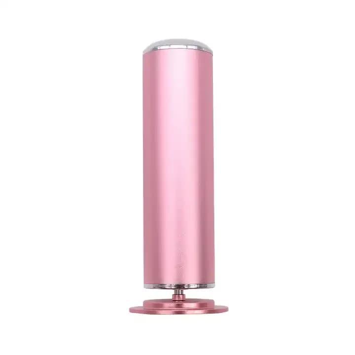 Pink Electric Foot Callus Remover - Portable Pedicure Tool for Smooth Feet