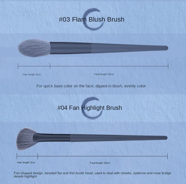 Beige 11-Piece Professional Makeup Brush Set with Cosmetic Bag - Premium Synthetic Fiber, Wooden Handle, Aluminum Tube