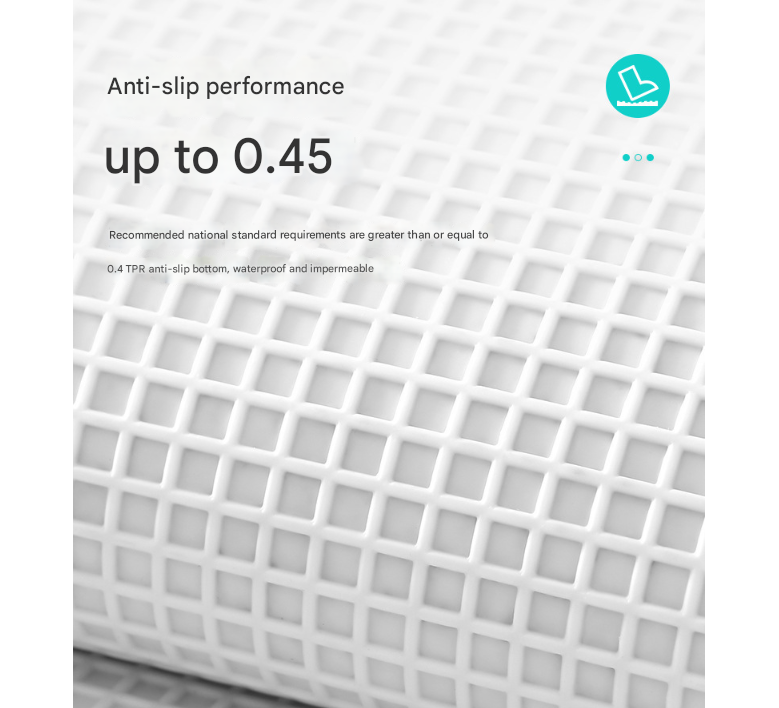 Peaceful Beach Bath Mat - Super Absorbent, Non-Slip Bathroom Floor Mat - 40x60cm