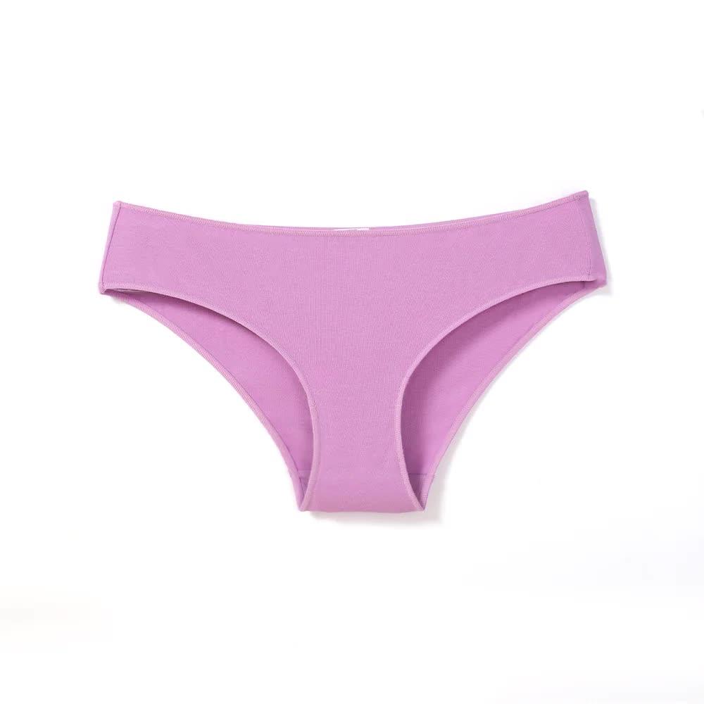 Comfortable Cotton Low-Waist Underwear, Breathable and Soft, Set of 6 Colors size XL