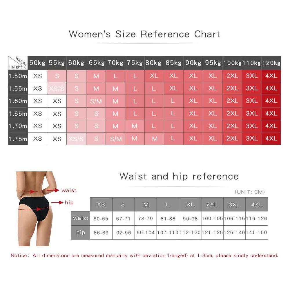 4 pcs Black High-Waisted Cotton Bikini Briefs for Women, Slim Fit & Comfortable S Size