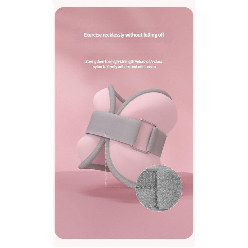 Pink Adjustable Weighted Leg & Wrist Sandbag Set – 1kg Each for Fitness, Running, and Dance Training