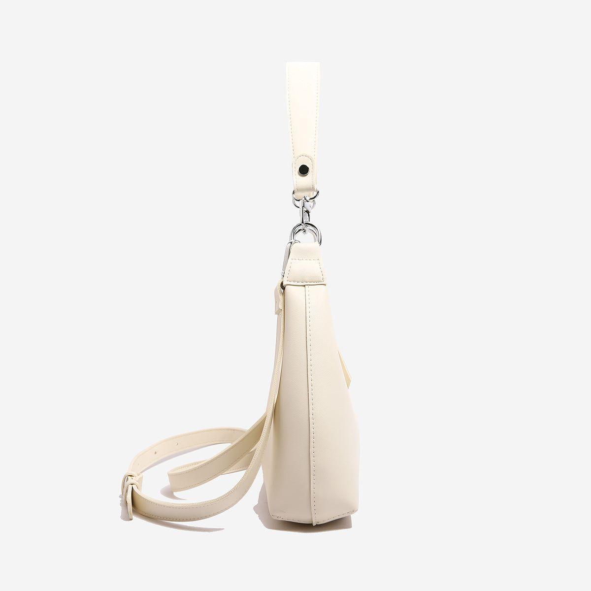 Blue Women's Trendy PU Leather Shoulder Bag - Fashionable Underarm Hobo Bag with Adjustable Strap