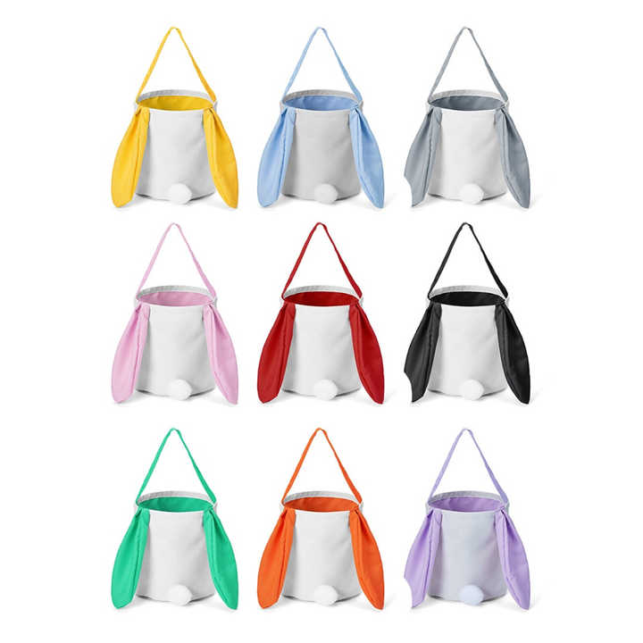 Pink Adorable Easter Bunny Ear Tote Bag - Stylish Rabbit-Themed Candy Bag