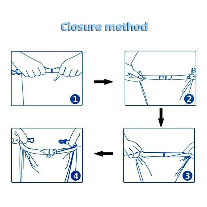 Blue 2L Waterproof Phone Pouch - Multi-Functional PVC Dry Bag for Swimming and Water Activities