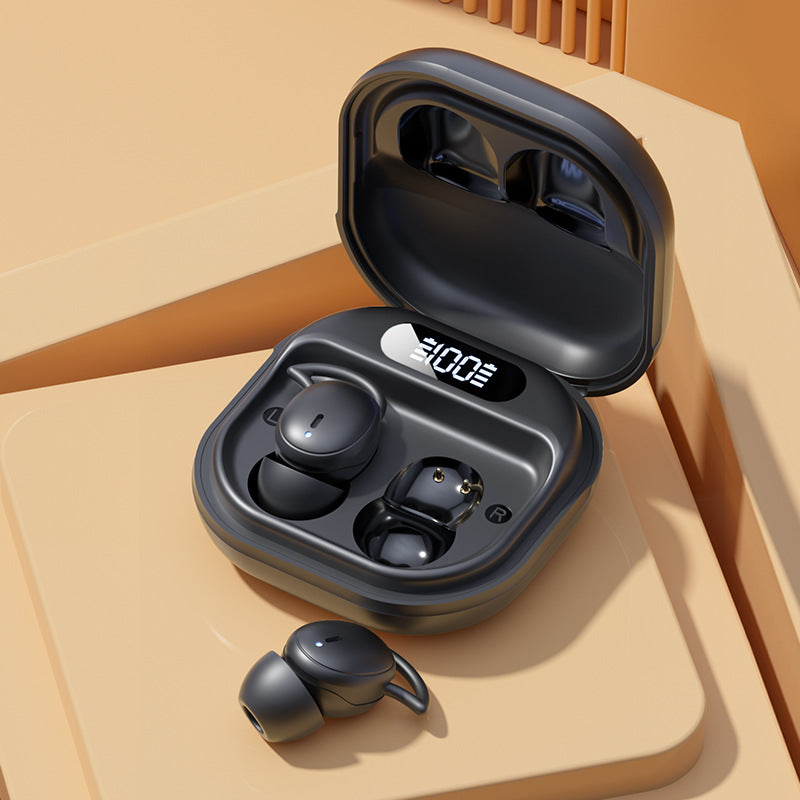 Black Sleep Earphones - Ultra-Comfortable Mini In-Ear Headphones