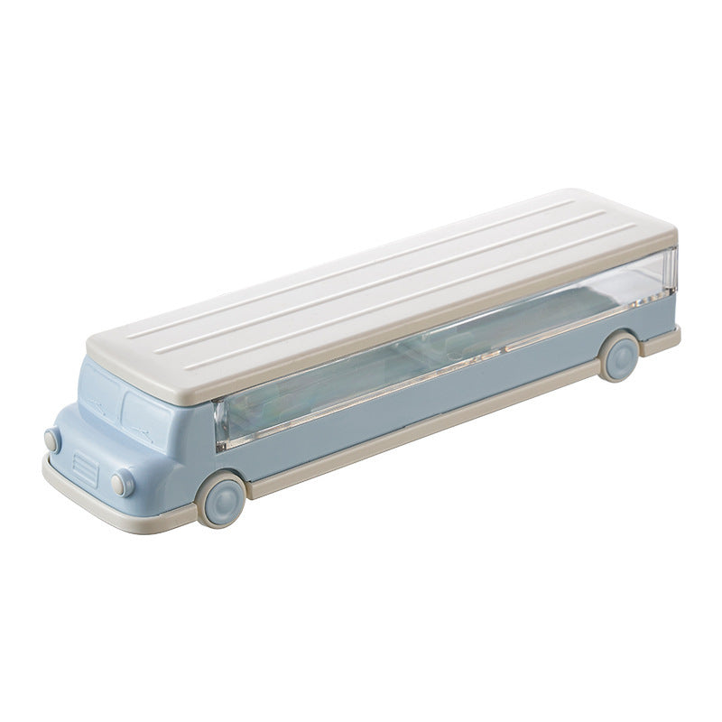 Car Shaped Pencil Cases - Set of 2, Double Layer Design