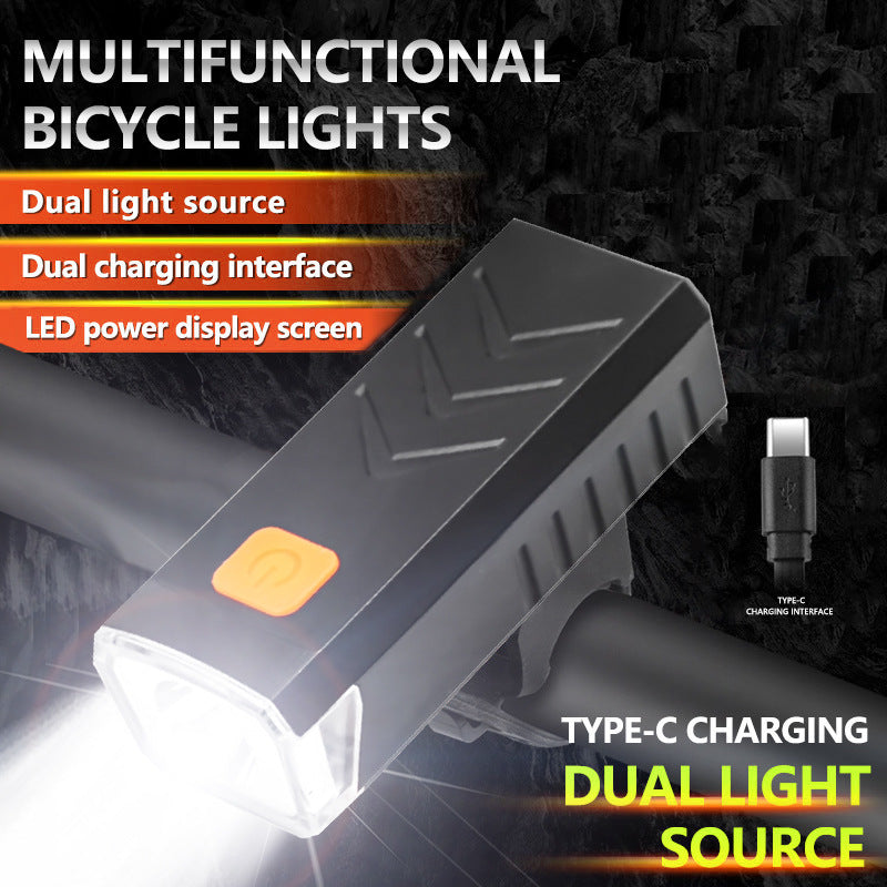 4-pcs Mini Portable Cycling Light - Portable Cycling Safety Light, 4 Modes