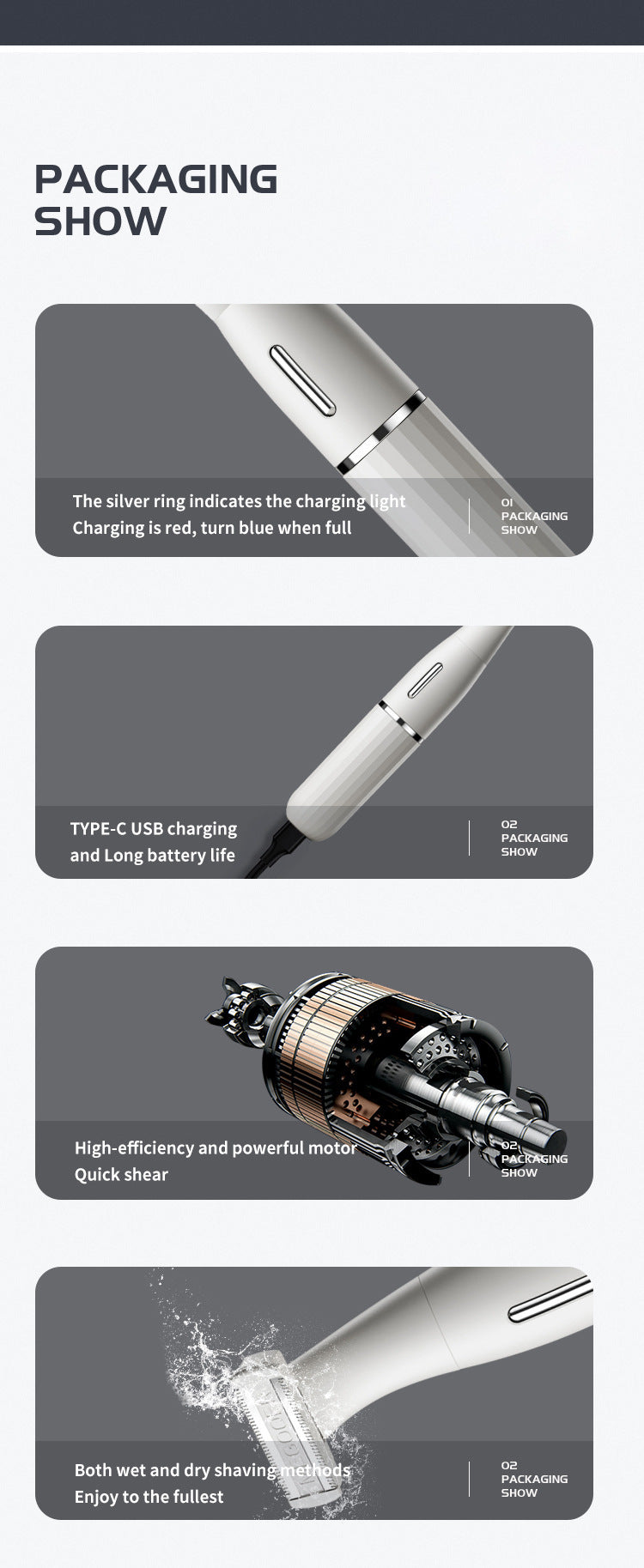 All-in-One Ladies' Trimmer Kit - Body, Face, Eyebrow & Nose Hair Removal