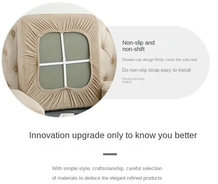 2 Pcs Grey Elegant Polyester Sofa Cover - Full Protection Against Cat Scratches & Wear