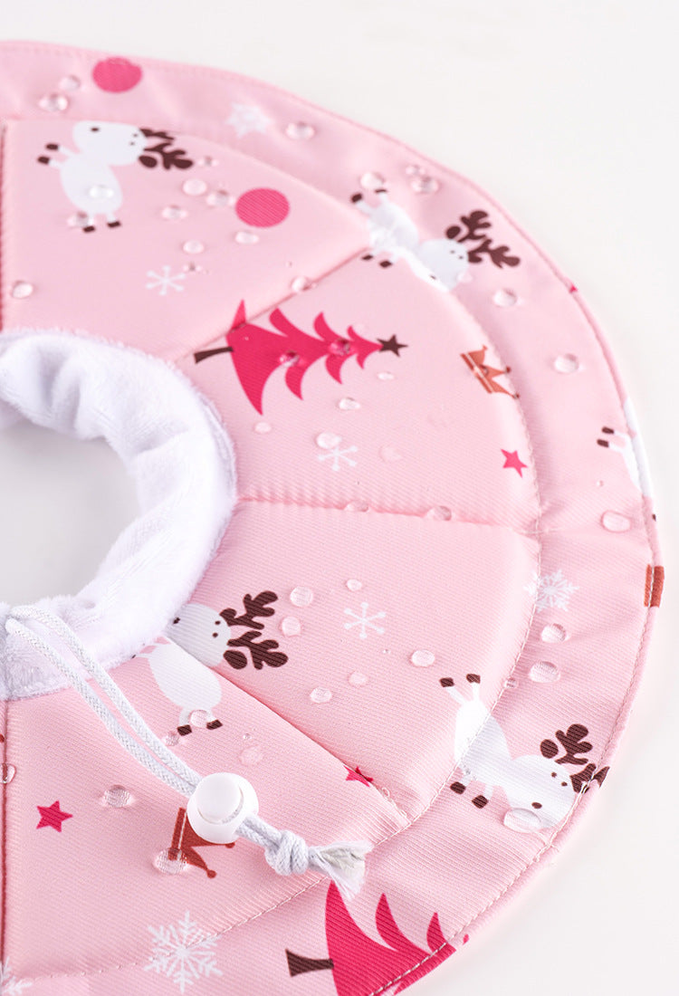 2 Pcs Size S Blue Comfortable Pet Recovery Collar | Waterproof Anti-Lick Collar for Cats & Dogs