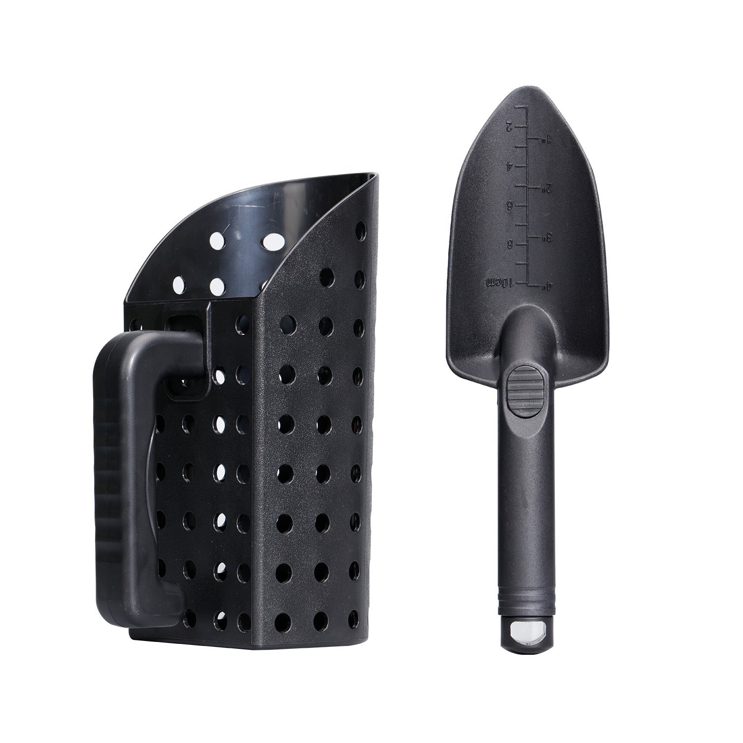Durable Beach Sand Scoop for Metal Detecting - Lightweight Sifting Tool for Adults and Kids
