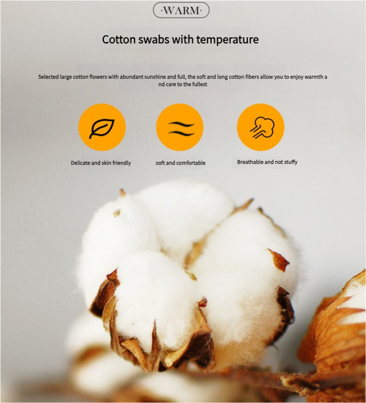 Comfortable cotton pillowcase, double-sided warm design, breathable and skin-friendly - Orange